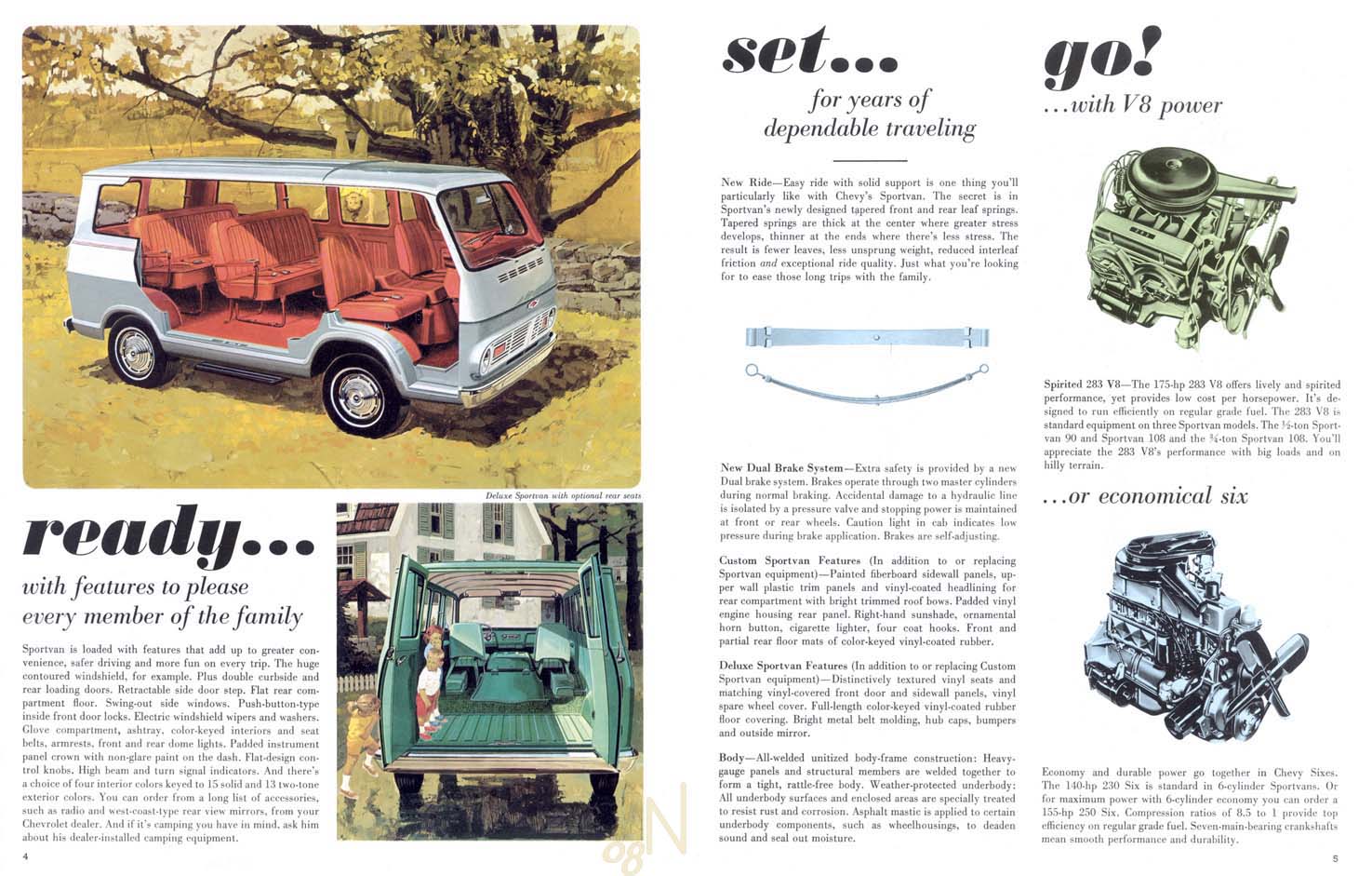 1967 Chevrolet Sportvan Brochure Page 1